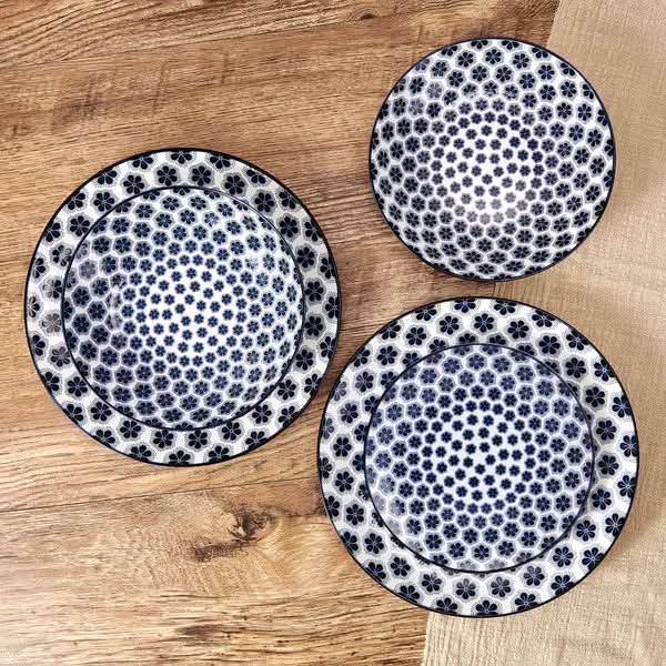 Pfaltzgraff Blooming Delight 12-piece Porcelain Dinnerware Set