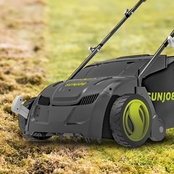 Sun Joe 12.6-inch 12-amp Electric Scarifier + Lawn Dethatcher