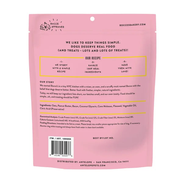 Bocce's Bakery Bac'N Nutty Biscuit 5 lbs, 2-pack