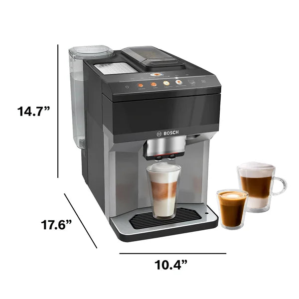 Bosch 500 Series Fully Automatic Espresso and Coffee Machine, Dark Silver