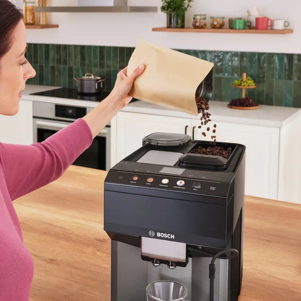 Bosch 500 Series Fully Automatic Espresso and Coffee Machine, Dark Silver