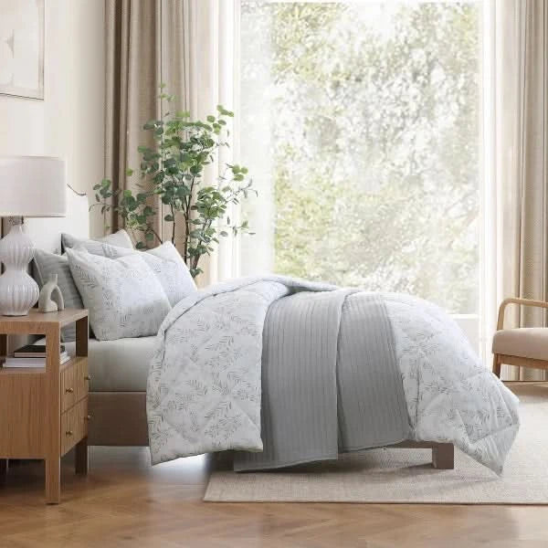 Jennifer Adams Reversible 6-piece Comforter Set, Ira