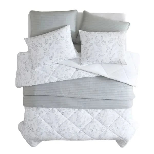 Jennifer Adams Reversible 6-piece Comforter Set, Ira