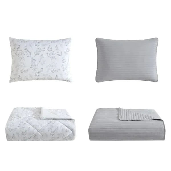 Jennifer Adams Reversible 6-piece Comforter Set, Ira