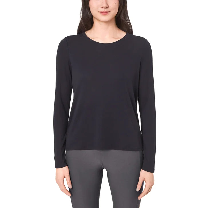Mondetta Women's Ribbed Long Sleeve Top