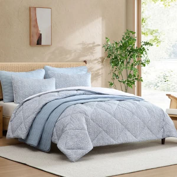 Jennifer Adams Reversible 6-piece Comforter Set, Landen