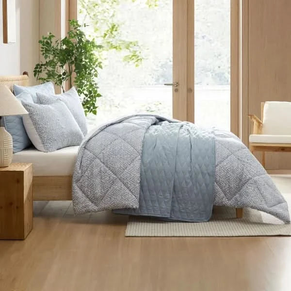 Jennifer Adams Reversible 6-piece Comforter Set, Landen