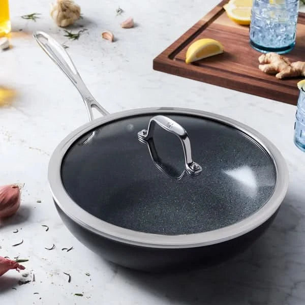 Henckels Capri Ceramic 11-inch Perfect Pan with Lid