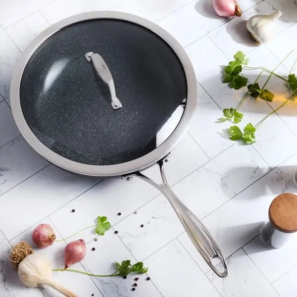 Henckels Capri Ceramic 11-inch Perfect Pan with Lid