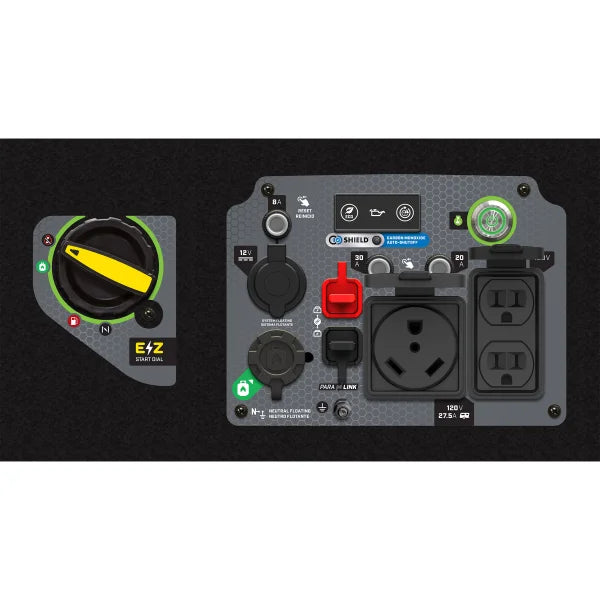 Champion 4000W Starting / 3300W Running Electric Start Dual Fuel RV Ready Inverter Generator