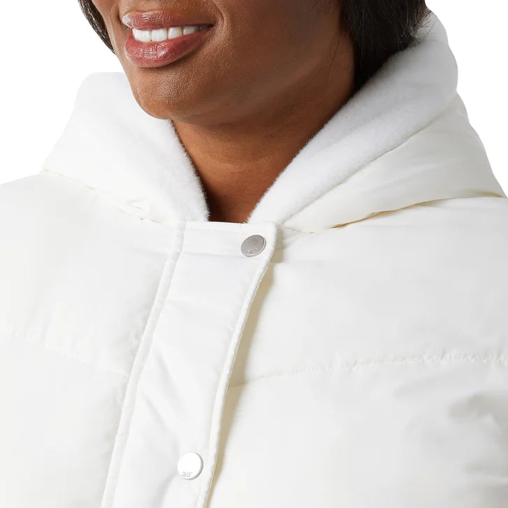 32 Degrees Women’s Quilted Jacket with Plush Lined Hood