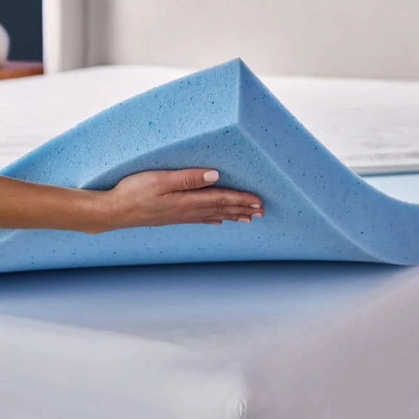 Novaform Advanced Cooling Gel Memory Foam Mattress Topper