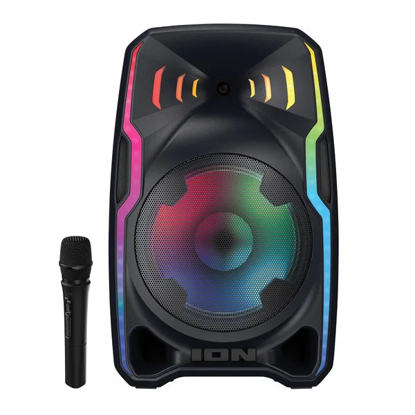 ION Audio Total PA Apex Battery-Powered PA Speaker with Wireless Microphone and Dynamic Lights