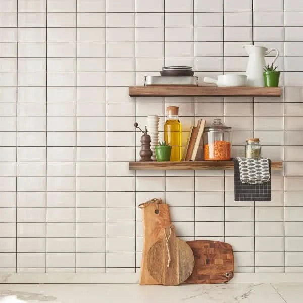 Floating Wood Shelf, 2-pack