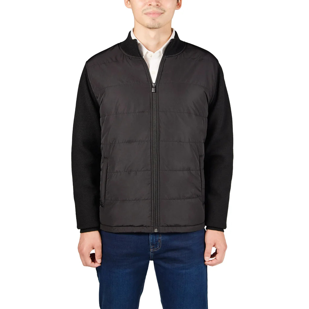 Infinity Mens Mixed Media Jacket