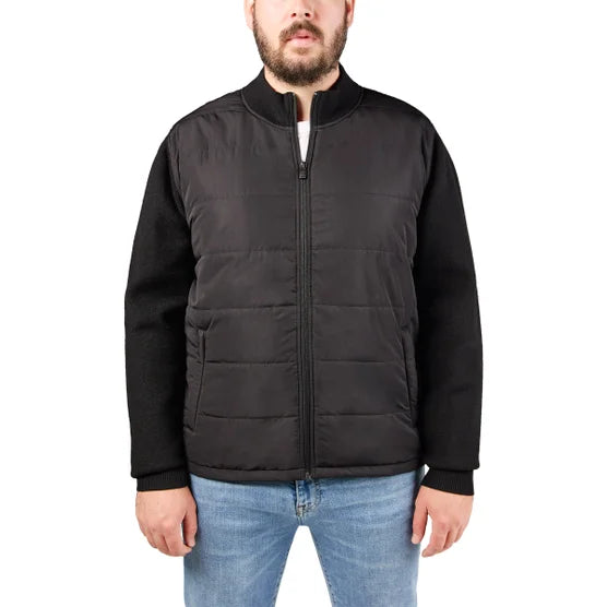 Infinity Mens Mixed Media Jacket