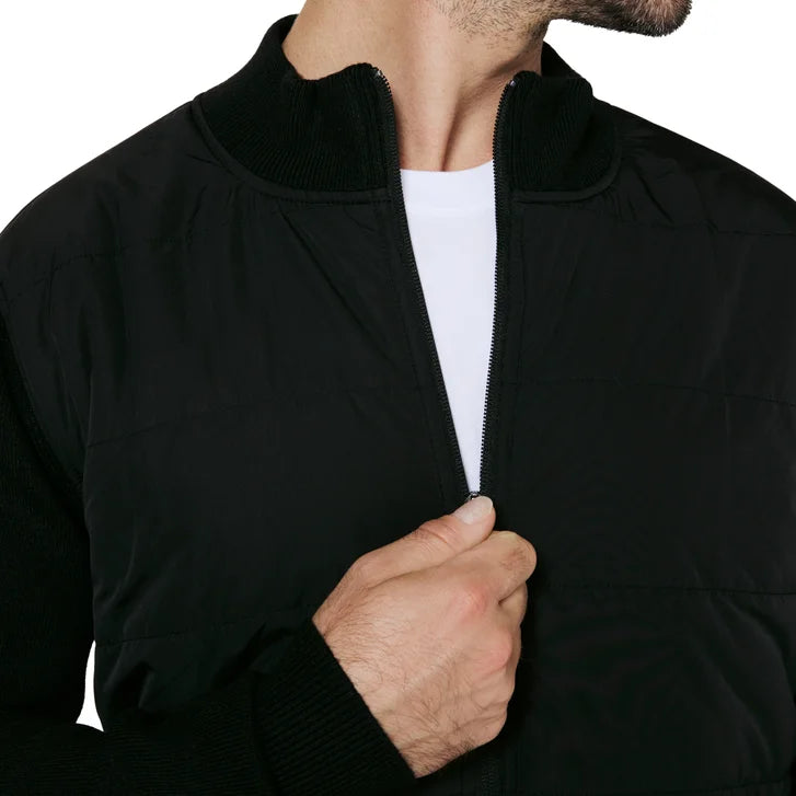 Infinity Men's Mixed Media Jacket