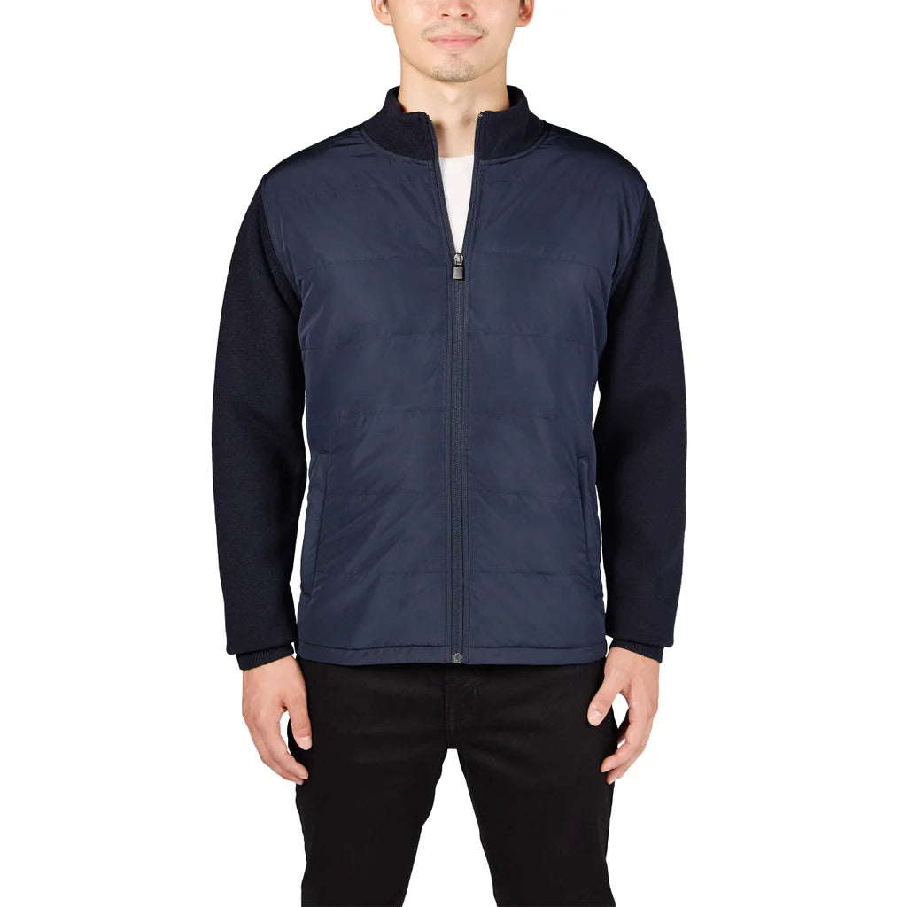 Infinity Mens Mixed Media Jacket