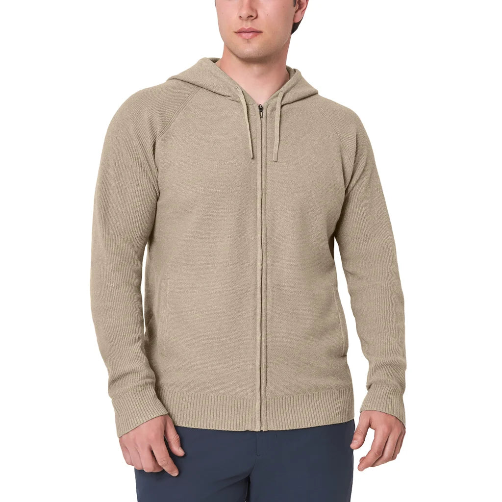 Modern Ambition Mens Full Zip Hooded Sweater