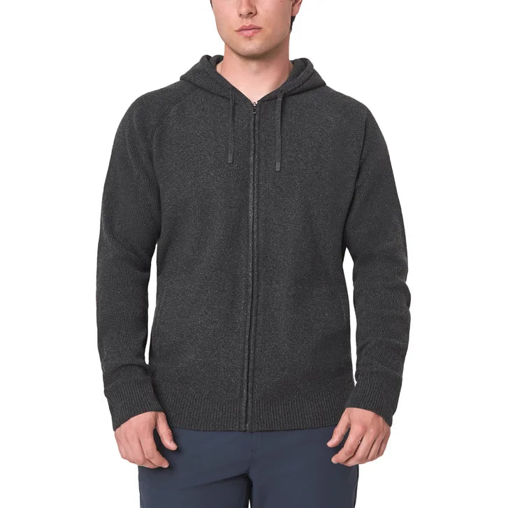 Modern Ambition Men's Full Zip Hooded Sweater