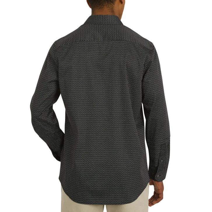 DKNY Men's Woven Button-Up Shirt