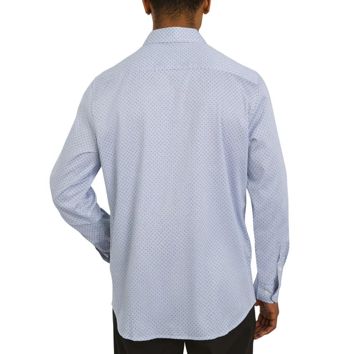 DKNY Men's Woven Button-Up Shirt