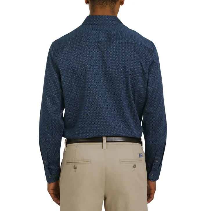 DKNY Men's Woven Button-Up Shirt