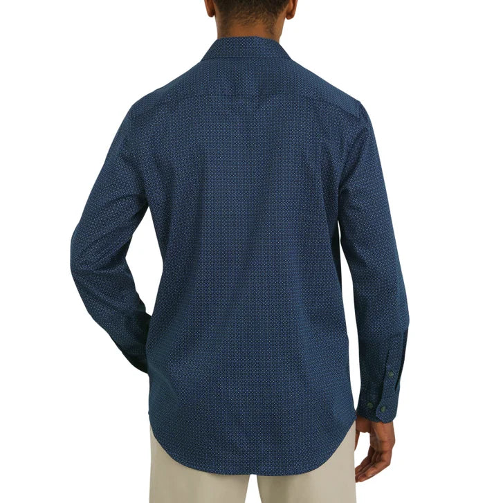 DKNY Men's Woven Button-Up Shirt