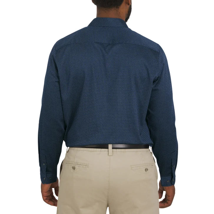 DKNY Men's Woven Button-Up Shirt