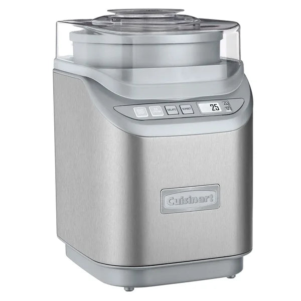 Cuisinart Gelateria 2 Quart Capacity Ice Cream, Frozen Yogurt, Gelato and Sorbet Maker