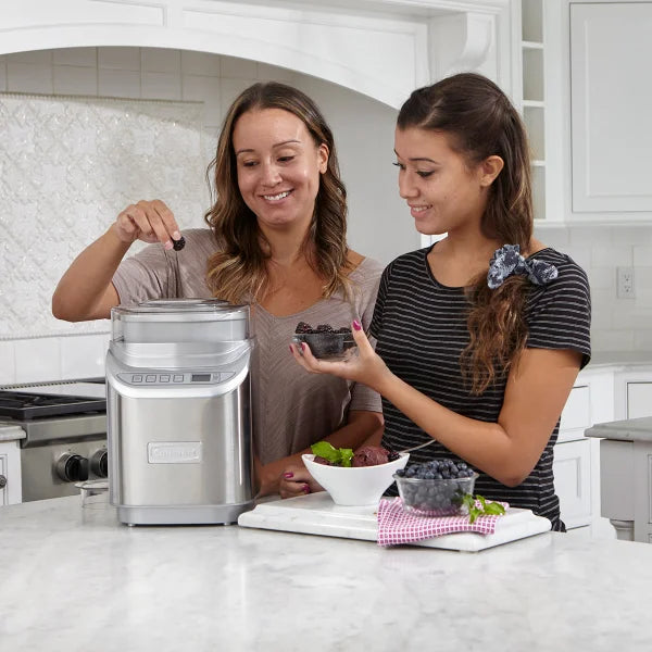 Cuisinart Gelateria 2 Quart Capacity Ice Cream, Frozen Yogurt, Gelato and Sorbet Maker