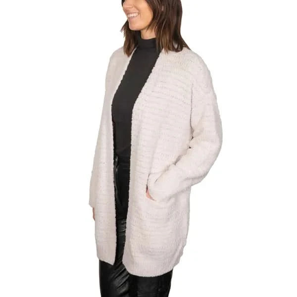 Barefoot Dreams Women's CozyChic Pocket Cardigan