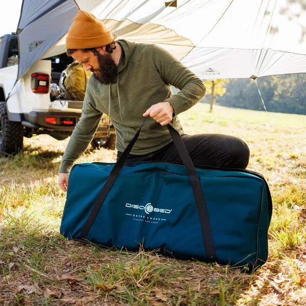 Disc-O-Bed XL Single Portable Cot Bundle