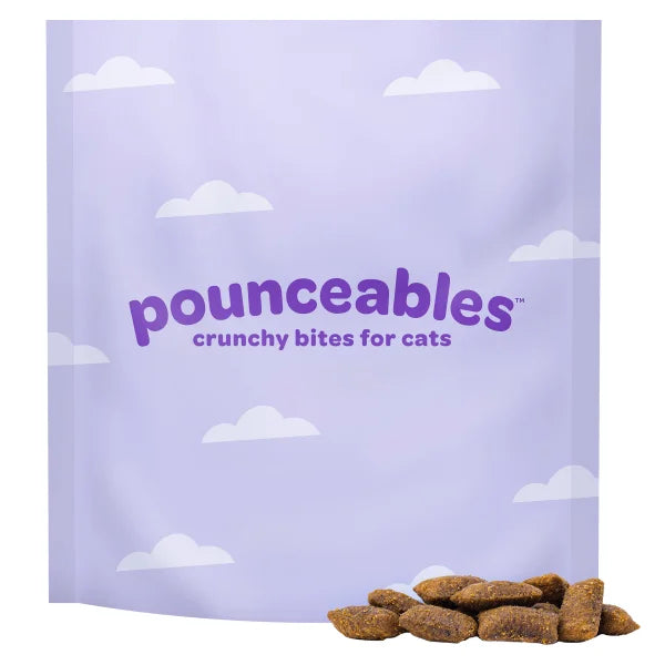 Pounceables Crunchy Bites for Cats, Chicken Flavor, 32oz