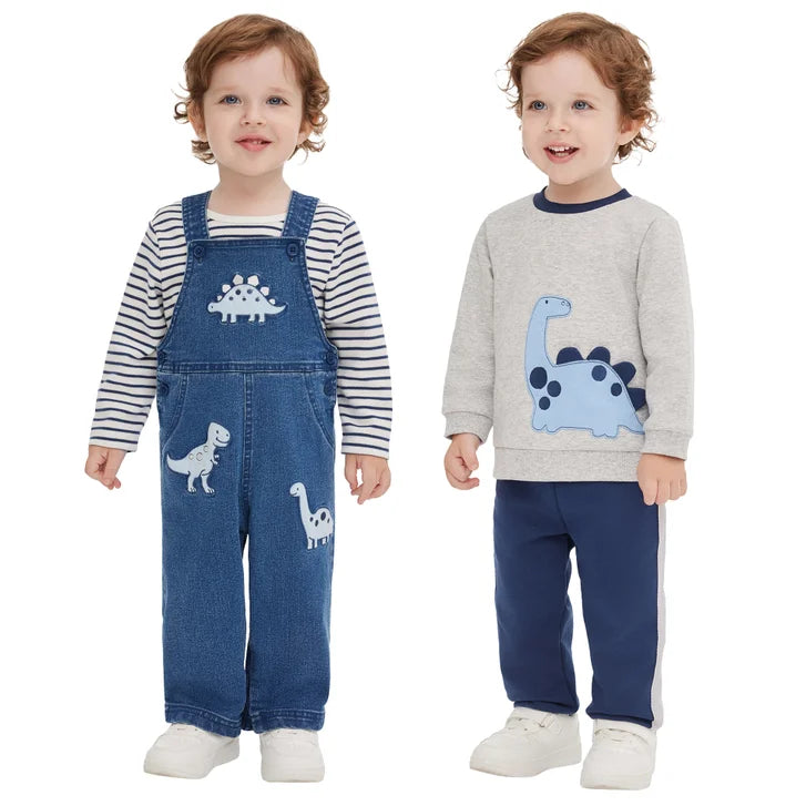 Little Me Baby 4-piece Coverall Set