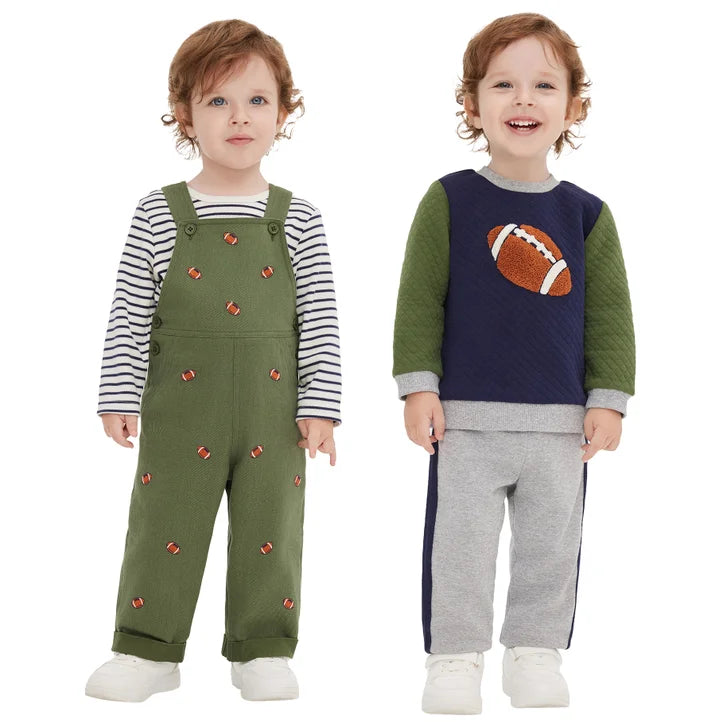 Little Me Baby 4-piece Coverall Set