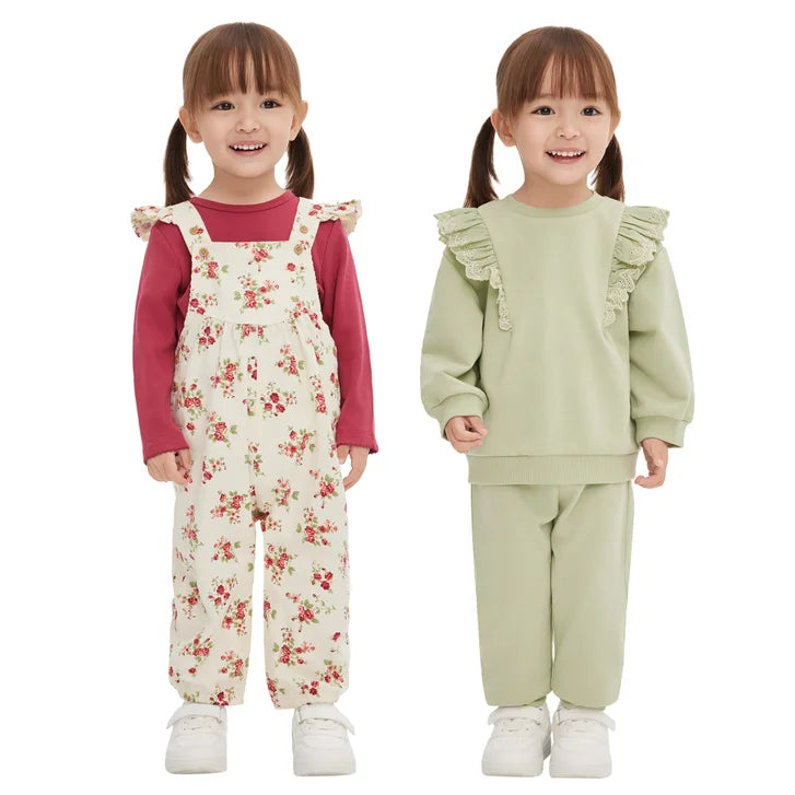 Little Me Baby 4-piece Coverall Set