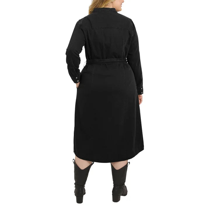 Wrangler Women's Denim Midi Dress