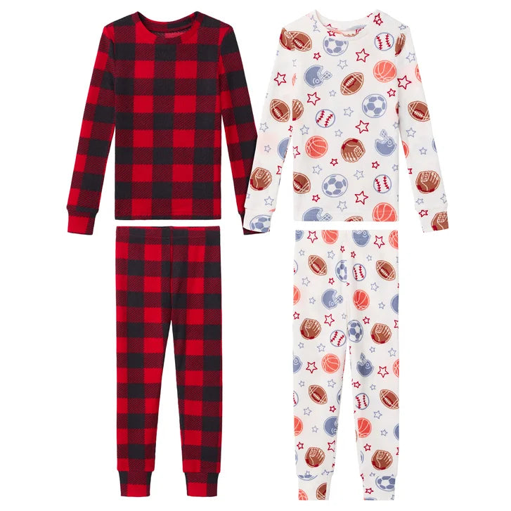 Saint Eve Kids' 4-piece PJ Set