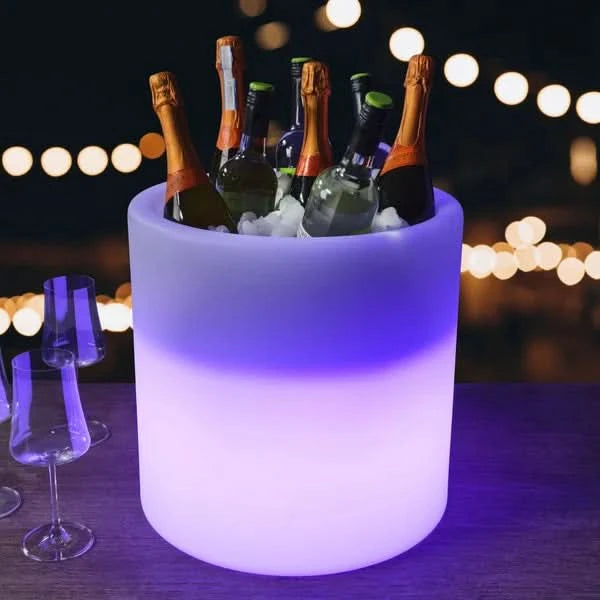 Towle Living Rechargeable LED 17-quart Beverage Tub
