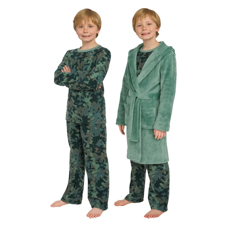 Lands' End Youth 2-piece Pajama & Robe