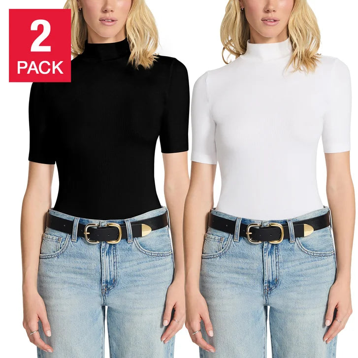 Steve Madden Women's Bodysuit, 2-pack