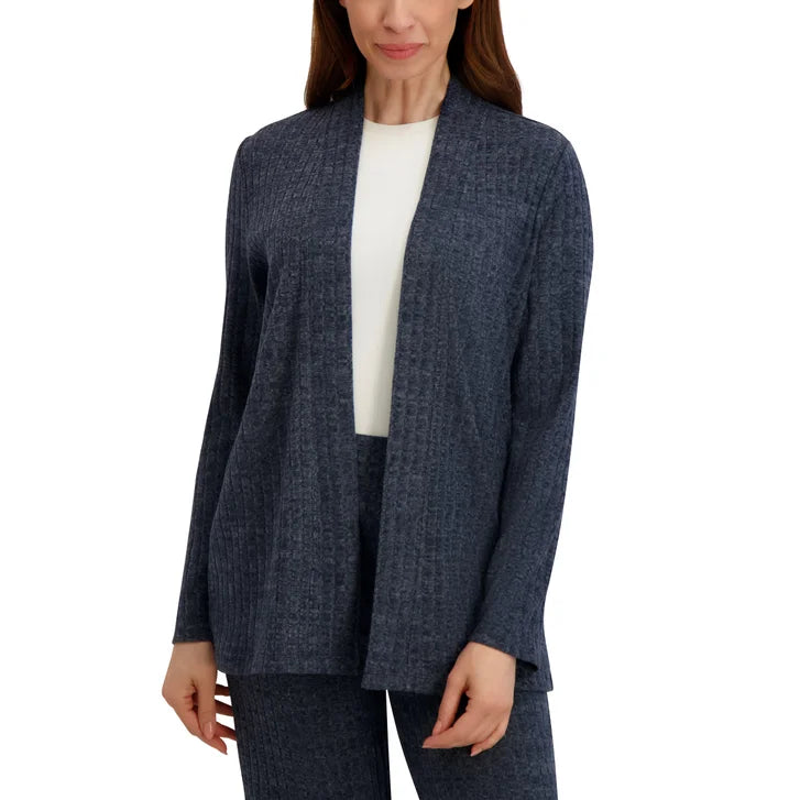 Andrew Marc Women's Rib Knit Open Cardigan