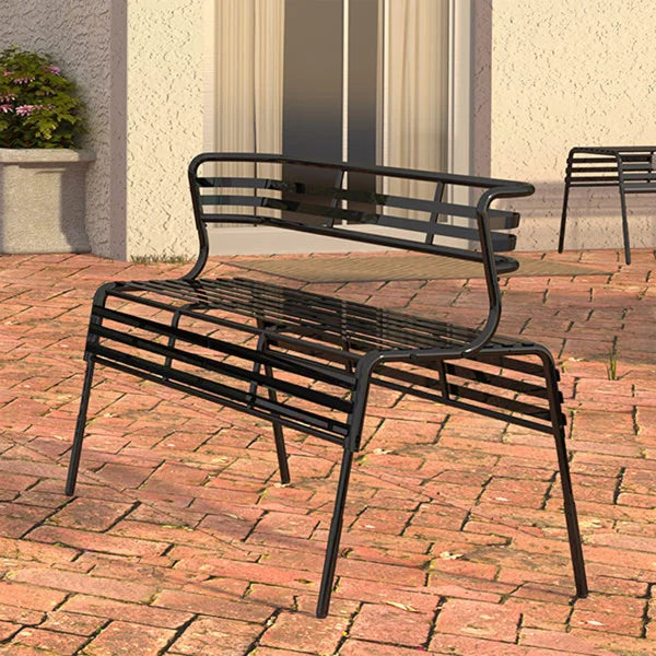Safco Products CoGo Outdoor Commercial Steel Bench