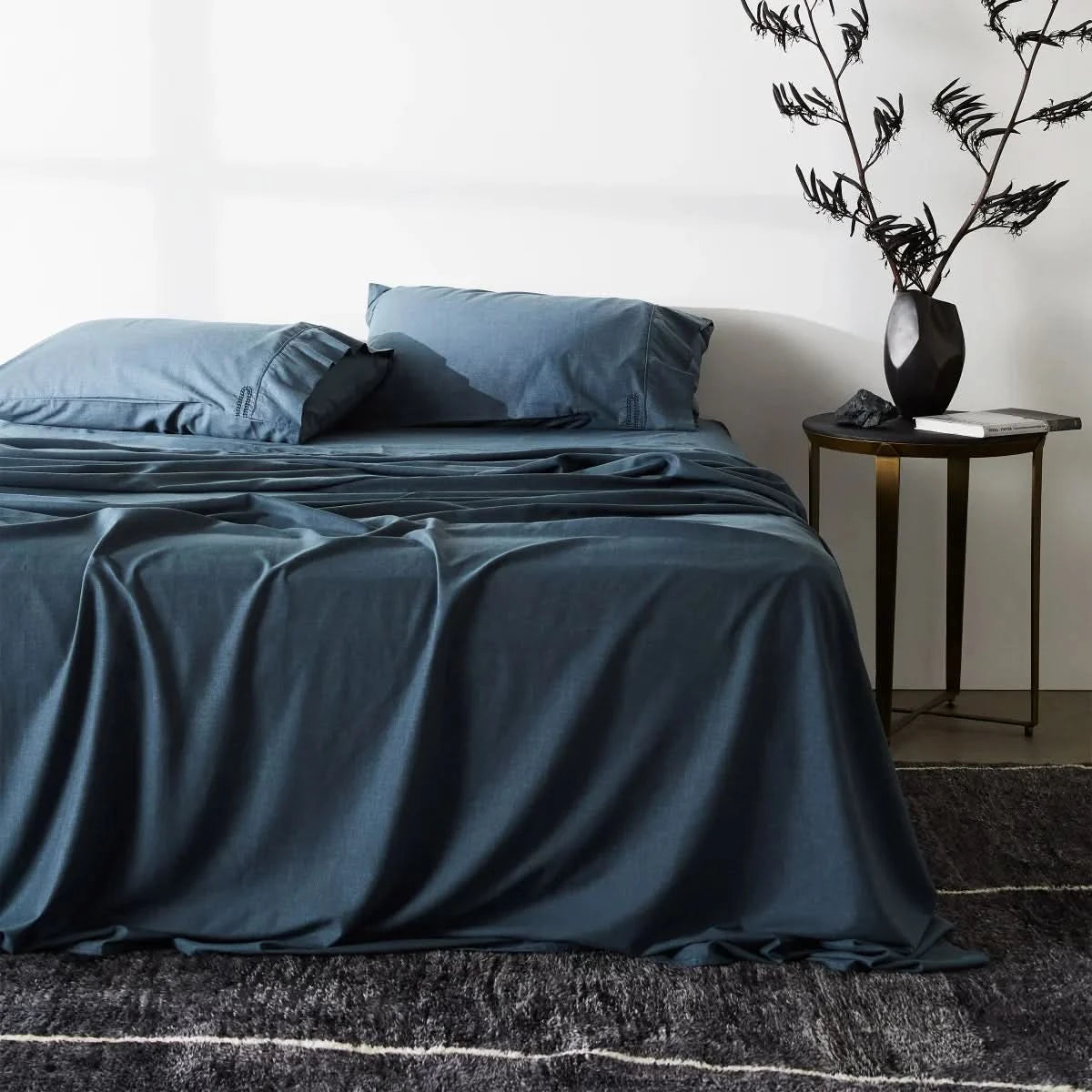 Ettitude CleanBamboo Hemp Linen+ Duvet Cover