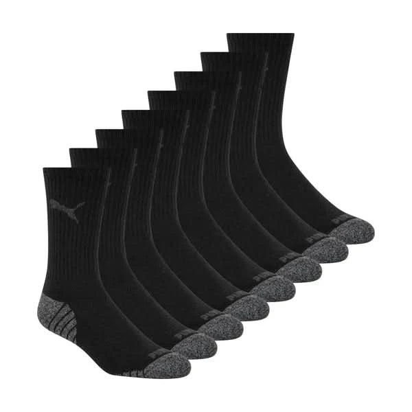 PUMA Men's Crew Sock, 8-pair