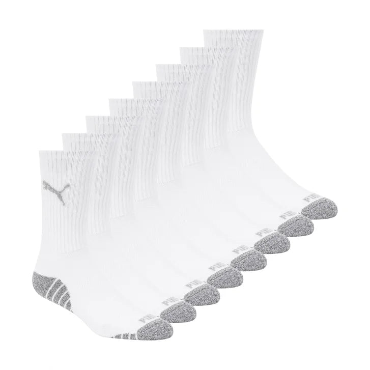 PUMA Men's Crew Sock, 8-pair