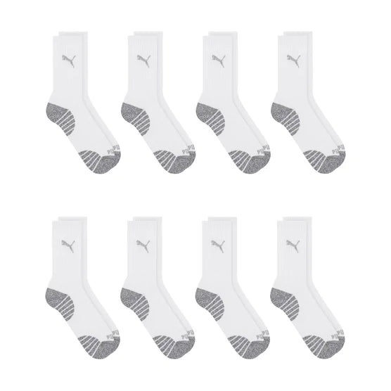 PUMA Men's Crew Sock, 8-pair