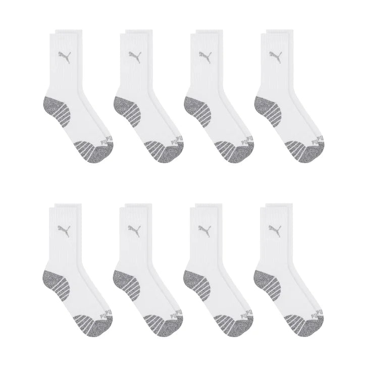 PUMA Men's Crew Sock, 8-pair