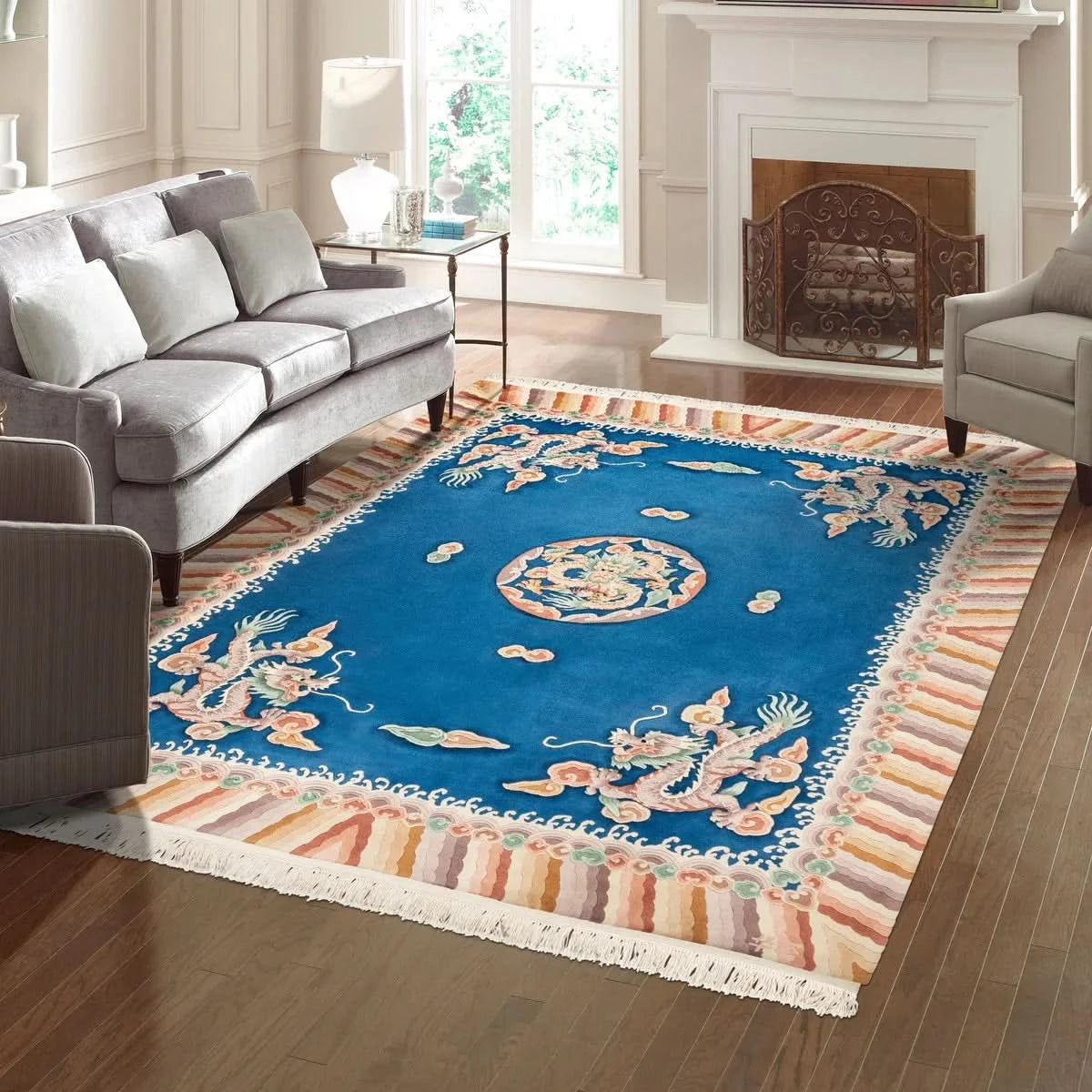 Pagoda Hand Knotted Rug Collection, Phoebe